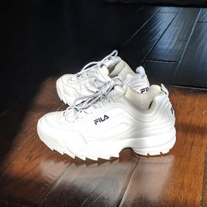 EUC Fila Disruptor II Premium Sneakers